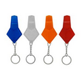 Reflective Whistle Key Ring